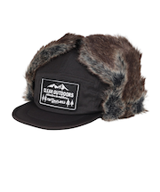 クレ(clef)帽子 ウィンター アドベンチャー ボアキャップ 2 RB7023 BLK