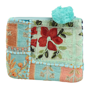 アミナ（amina）ポーチ バッグ ザリカンバディアミニポーチ IAWP2803 SALMON BLUE ASSORT