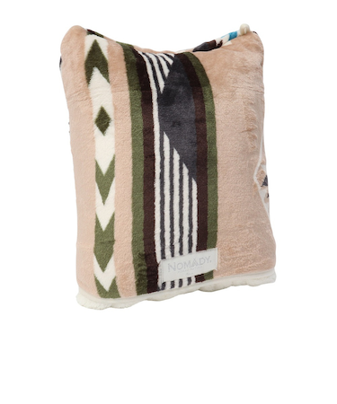 アミナ（amina）ノマディ ブランケット 裏ボア M CCKP4302 SAND