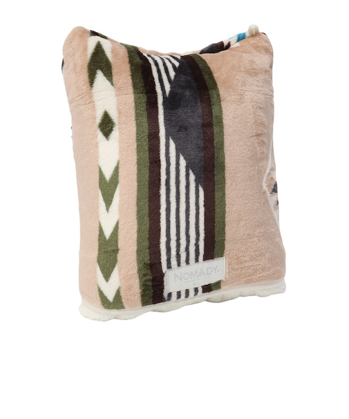 アミナ（amina）ノマディ ブランケット 裏ボア M CCKP4302 SAND