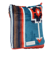 アミナ(amina)ノマディ ブランケット 裏ボア M CCKP4302 SKY STONE