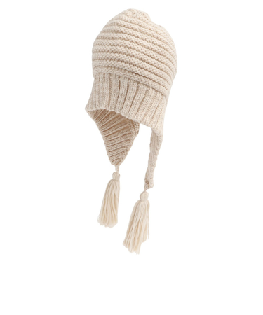 アミナ（amina）帽子 登山 トレッキング ユキノミミツキキャップ CJNP6302 OFF WHITE