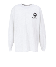 ロングスリーブクラウンフロッグ Tシャツ 19822330アッシュ