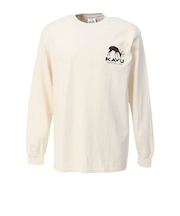 ロングスリーブディア Tシャツ 19822331ナチュラル