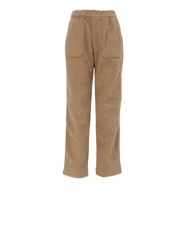 クリフメイヤー（KRIFF MAYER）裏フリースコーデュロイベイカーパンツ W2515126:20:BEIGE