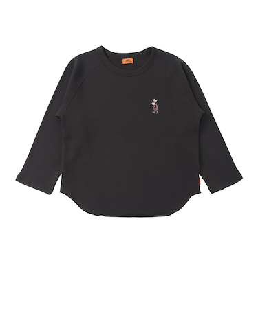 クリフメイヤー（KRIFF MAYER）ラグランスウェットチュニック W2527824:17:CHARCOAL