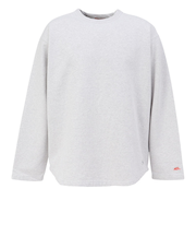 クリフメイヤー（KRIFF MAYER）ヘビーウェイトピグメントラフクルーネックスウェットシャツ 2425802:15:GRAY