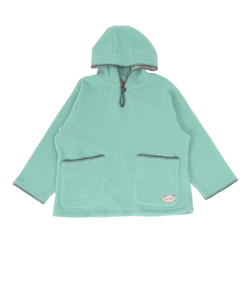 クリフメイヤー(KRIFF MAYER)フリースメキシカンパーカー W2525120:61:MINT-GREEN(Lady’s) クリフメイヤー（KRIFF MAYER）フリースメキシカンパーカー W2525120