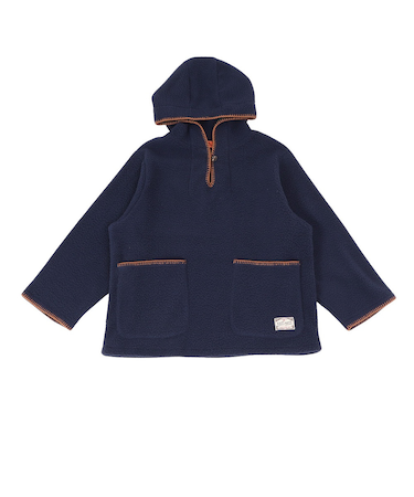 クリフメイヤー（KRIFF MAYER）フリースメキシカンパーカー W2525120:79:NAVY