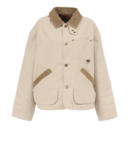 クリフメイヤー（KRIFF MAYER）裏チェックハンティングジャケット W2525118:9:NATURAL