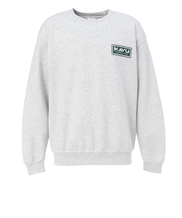 スタンプスウェット トレーナー 19822335 アッシュ