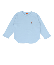 クリフメイヤー（KRIFF MAYER）ラグランスウェットチュニック W2527824:73:L/BLUE