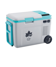 ロゴス（LOGOS）クーラーボックス エレキャン 温冷 冷凍庫 27-BF 74175095