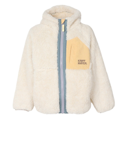 クリフメイヤー（KRIFF MAYER）ジュニア シャギーボアフードジャケット J2514413:9:NATURAL