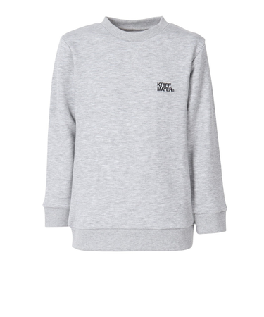 クリフメイヤー(KRIFF MAYER)ジュニア 裏毛プリントクルー DOG J2515302:15:GRAY