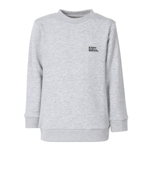 クリフメイヤー(KRIFF MAYER)ジュニア 裏毛プリントクルー DOG J2515302:15:GRAY