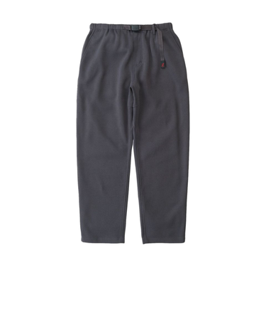 ボンティング ニット フリース イージー テーパードパンツ GUP5-FJP005-CHARCOAL