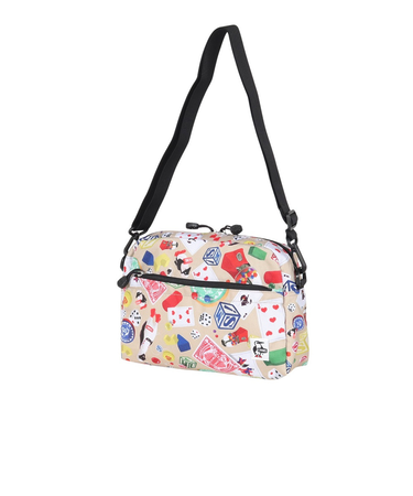 チャムス（CHUMS）リサイクルスモールトラぺゾイドショルダーバッグ CH60-3963-Z379