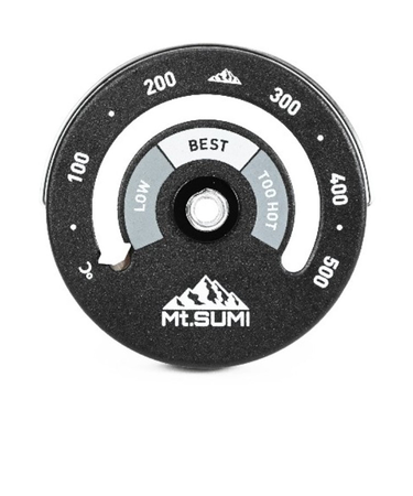 キャンプ マグネット式 ストーブ温度計 EC SF25FWTM-EC