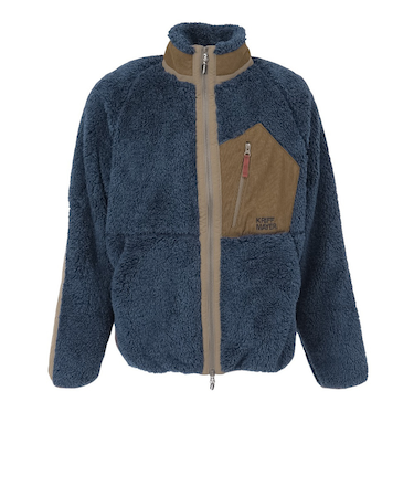 クリフメイヤー（KRIFF MAYER）シャギーボアジャケット 2514400:79:NAVY