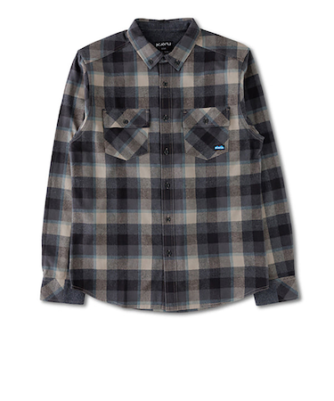 バッファローニ 長袖ボタンアップシャツ 19810637ﾐｯﾄﾞﾅｲﾄﾄﾞﾘﾌﾄ