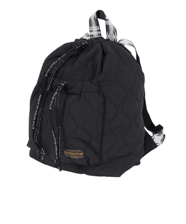 ペンドルトン（PENDLETON）トレッキングバッグ キルティングナップザック PDT-000-253025 BLK