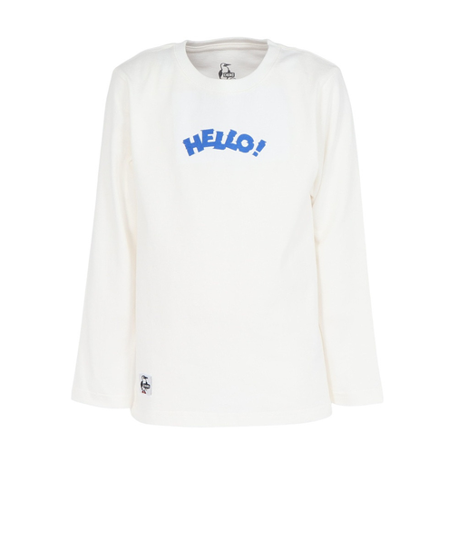 チャムス(CHUMS)キッズアイムノットアペンギンブラッシュドロングスリーブTシャツ CH21-1416-W001