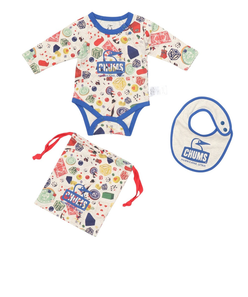 チャムス(CHUMS)ベビー パターンド ロングスリーブ ギフト セット CH27-1040-Z379