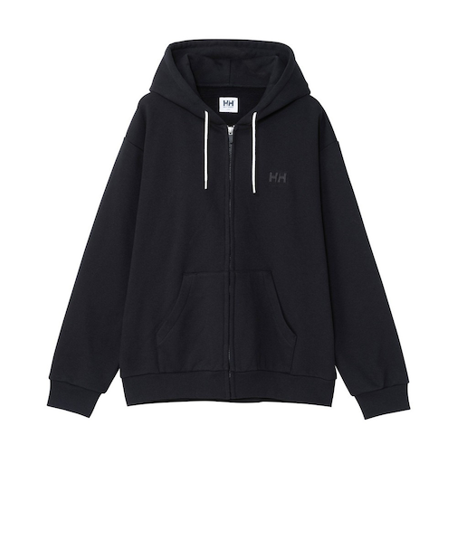 ヘリーハンセン（HELLY HANSEN）トレーナー スウェット ロゴフルジップスウェットフーディー HM32570 K