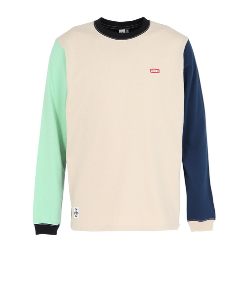 チャムス（CHUMS）ブービーロゴ ブラッシュド 長袖Tシャツ CH01-2668-C110