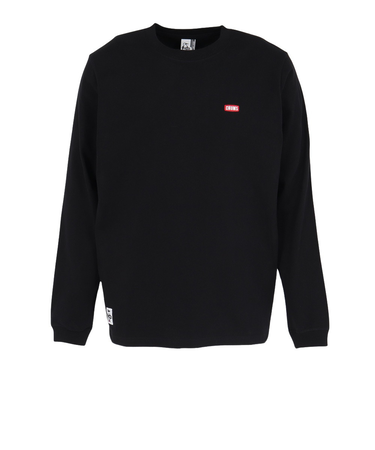 チャムス（CHUMS）ブービーロゴ ブラッシュド 長袖Tシャツ CH01-2668-K001