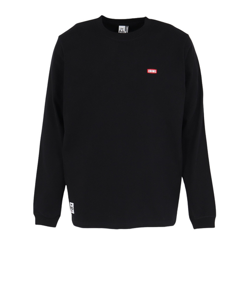 チャムス（CHUMS）ブービーロゴ ブラッシュド 長袖Tシャツ CH01-2668-K001