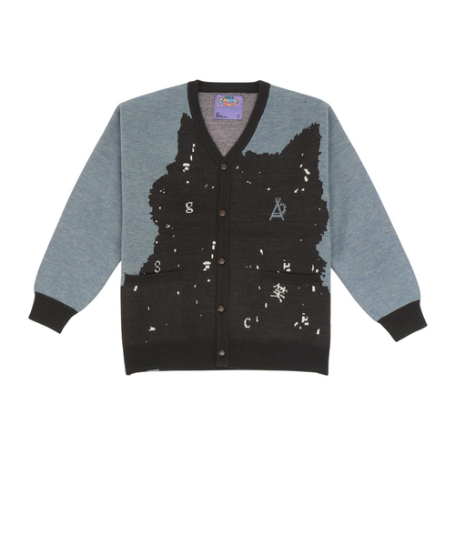 ゴースローキャラバン(GOSLOWCARAVAN)笑う柴犬 IMPACT ジャガードニットカーディガン 356106 SAX(… ゴースローキャラバン（GOSLOWCARAVAN）笑う柴犬 IMPACT ジャガード