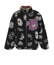ゴースローキャラバン(GOSLOWCARAVAN)ボア×ナイロン リバーシブルジャケット 総柄1 350234