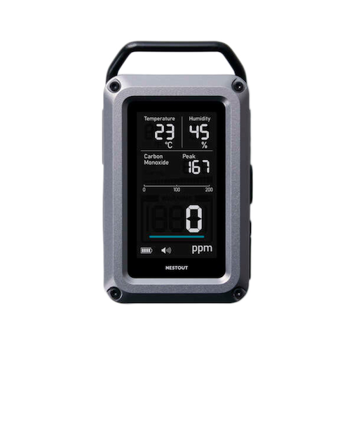 NESTOUT（NESTOUT）COアラーム 温度湿度計搭載 一酸化炭素アラーム 3in1 OD-NESTCOM1BK