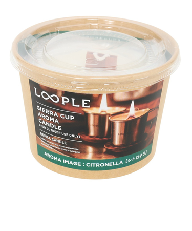 ランタン ライト アウトドア シェラカップアロマキャンドル リフィル(シトロネラ) 6666302