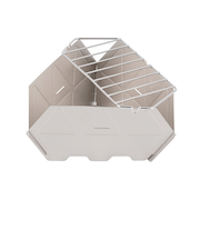 バーナー小物 キャンプ チタンテトラストーブグリルセット BM548