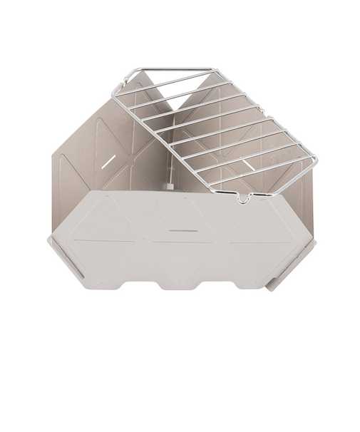 バーナー小物 キャンプ チタンテトラストーブグリルセット BM548