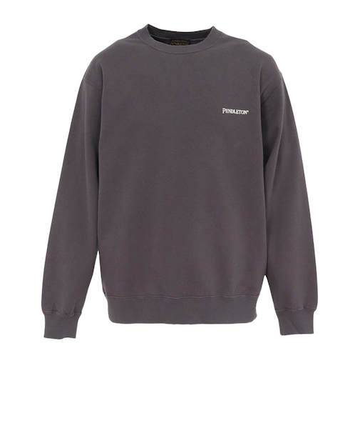ペンドルトン（PENDLETON）バックプリント スウェット 長袖Tシャツ 19800144 Slate Gray