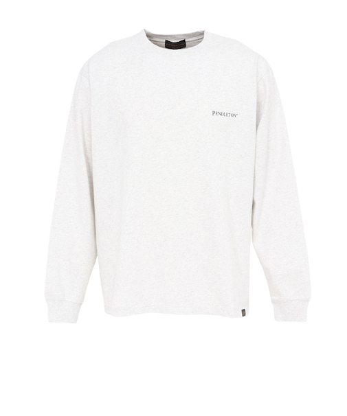 ペンドルトン（PENDLETON）バックプリント 長袖Tシャツ 19800140 Birch