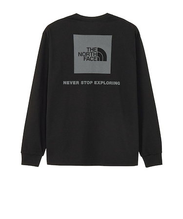 ザ・ノース・フェイス（THE NORTH FACE）長袖 バックスクエアロゴTシャツ ロンT NT32442 KK