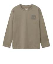 ザ・ノース・フェイス（THE NORTH FACE）キッズ ロングスリーブスモールスクエアロゴTシャツ NTJ32357 MR