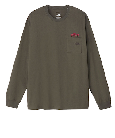 ザ・ノース・フェイス（THE NORTH FACE）ロンT フラッシュドライフラワーロゴ長袖Tシャツ NT82535 NT