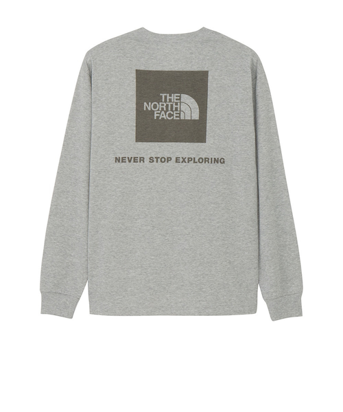 ふあっページ ザ・ノース・フェイス（THE NORTH FACE）長袖 バックスクエアロゴT