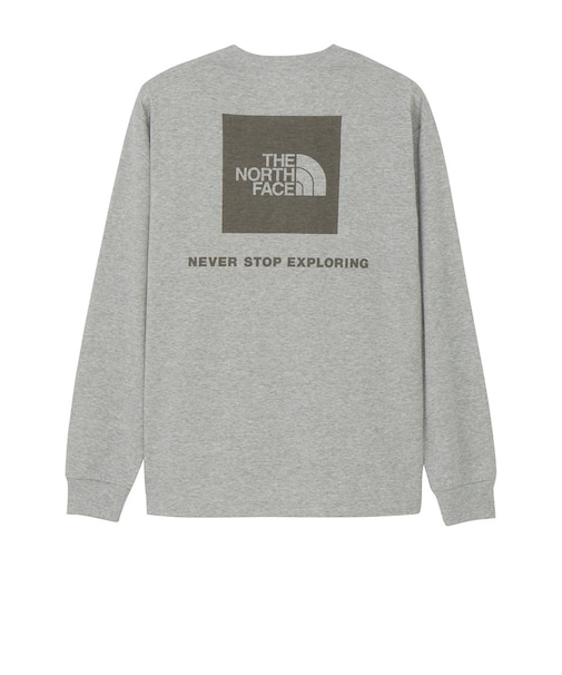 ザ・ノース・フェイス（THE NORTH FACE）長袖 バックスクエアロゴT 