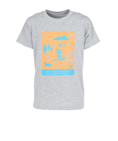 ザ・ノース・フェイス（THE NORTH FACE）ジュニア 半袖Tシャツ SHIRETOKO NTJ32534ST Z