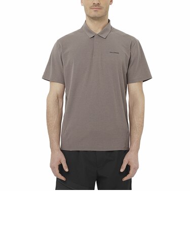 サロモン（SALOMON）半袖ポロシャツ TRACKLINE LC2691400