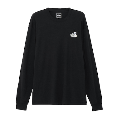 ザ・ノース・フェイス（THE NORTH FACE）長袖Tシャツ ロンT ロングスリーブ ズーピッカーティー NT32658 K