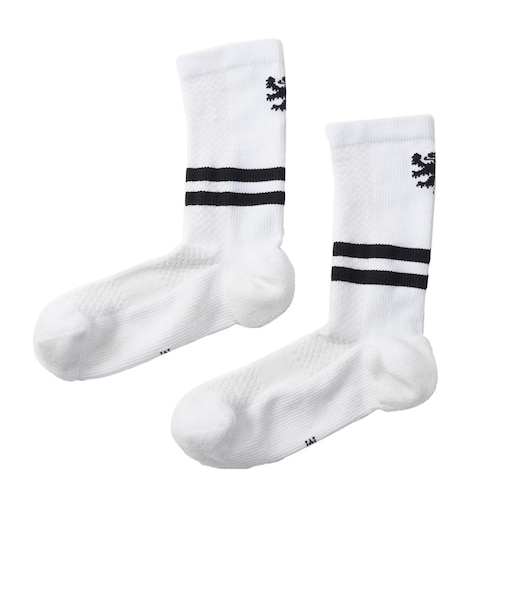 カペルミュール（KAPELMUUR）サイクルレーシングソックス KAPELMUURロゴ kpsox026-WH