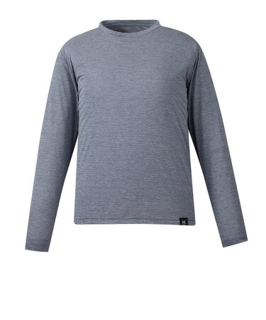 ミレー（Millet）長袖Tシャツ ロンT ヘザーメッシュ クルー MIV02205-N7317